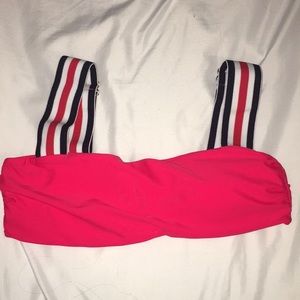 Red white and blue bathing suit top. Fits xs/s